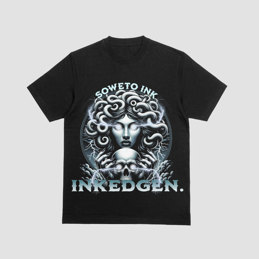 Soweto Ink Medusa T-shirt – Unleash the Power Within